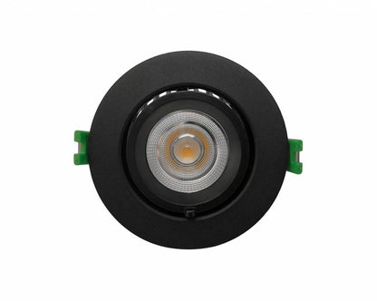 LED downlighter 15W banaanspot - zwart