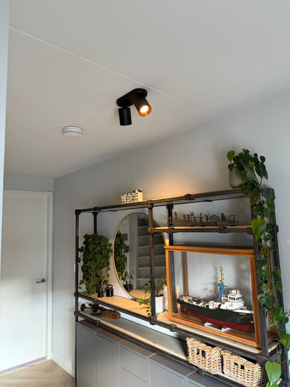 dubbele opbouwspot GU10