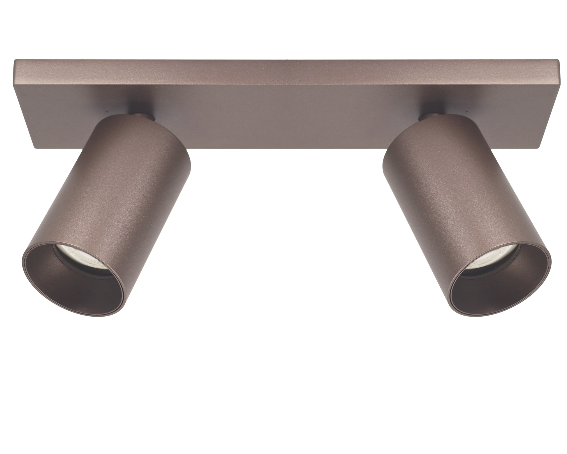 bronzen opbouwpots met gu10 fitting voor lichtpunt