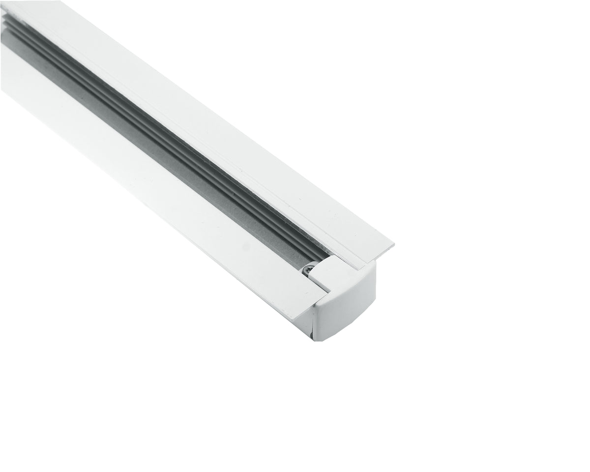 Nordic aluminium global trac base eindkap wit