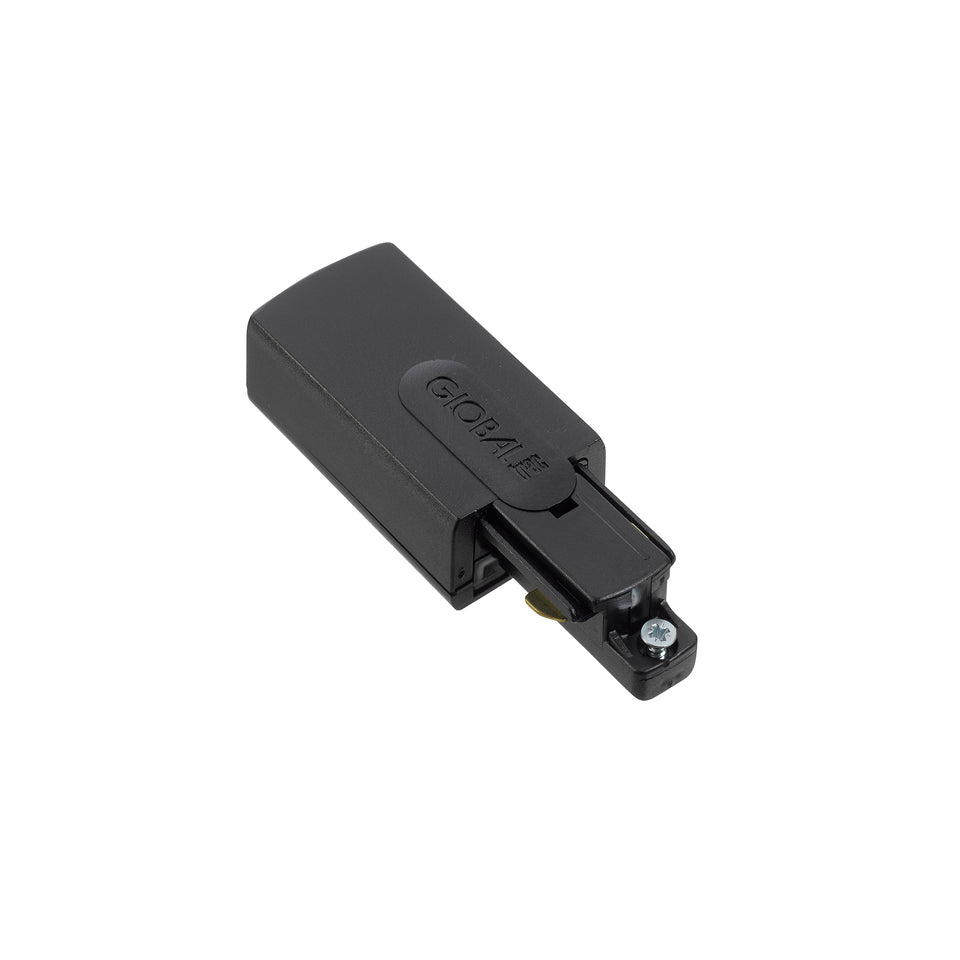 1fase rail zwart - rail eindvoeding GB12-2