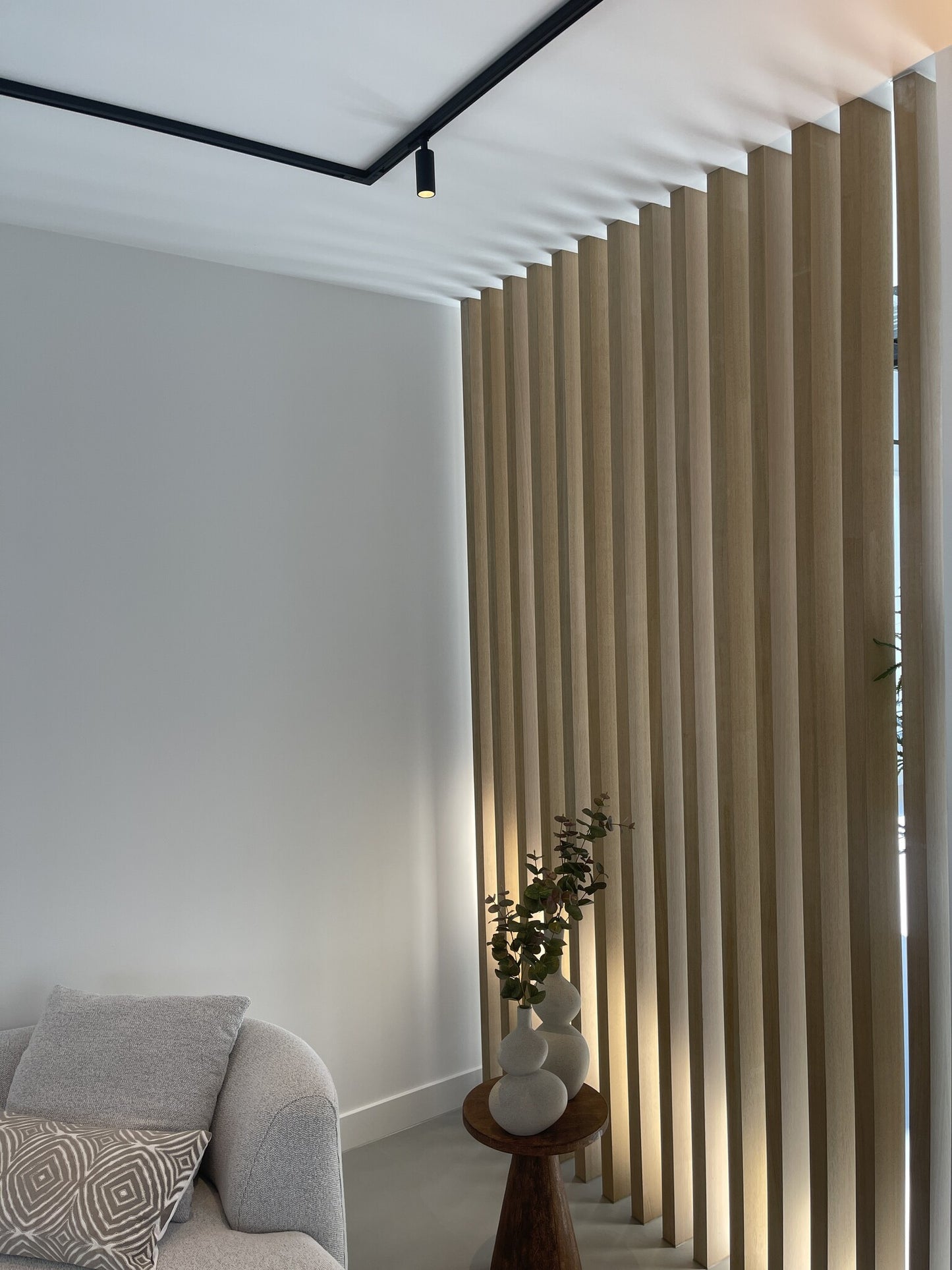 1-fase railverlichting met railspot met gu10 mini fitting