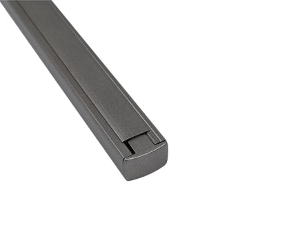 1fase rail Gunmetal - eindkap GB41