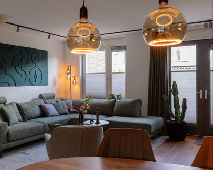 gunmetal railspot railverlichting woonkamer