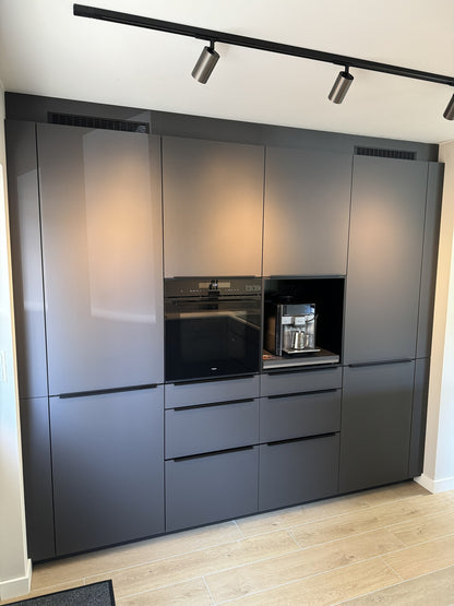 1-fase spot rail in gunmetal afwerking