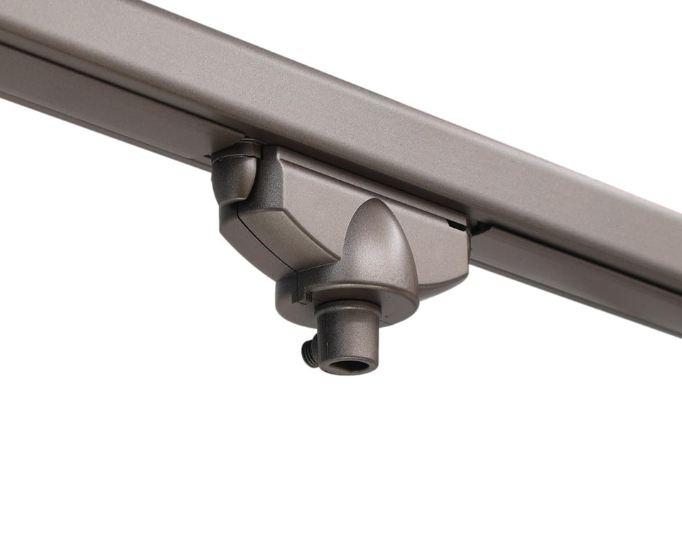 champagnekleurige hanglamp adapter voor 1-fase railverlichting
