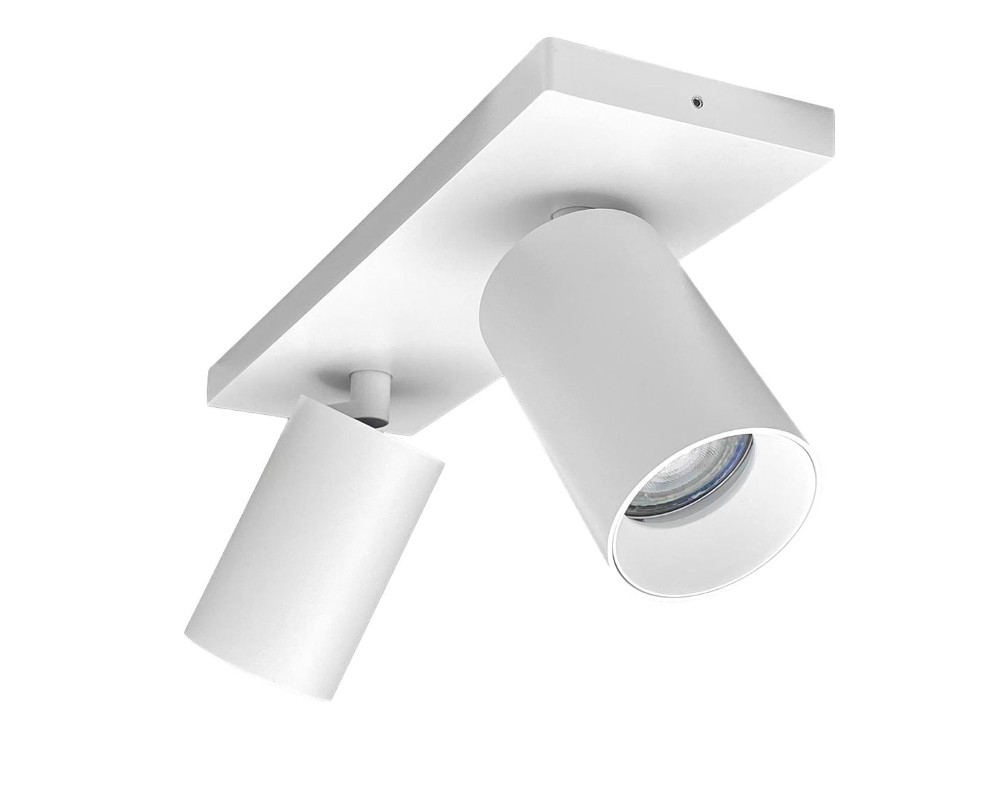 Opbouwspot HELIOS dubbel GU10 - wit