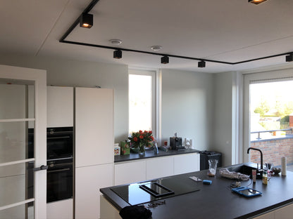 KUBY GU10 zwart 1F