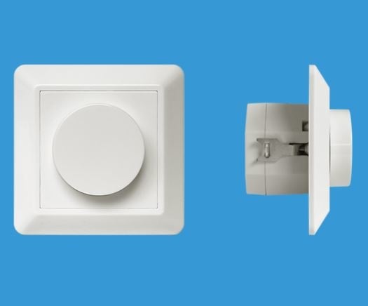 iCasa Zigbee dimmer met Druk/Draai bediening