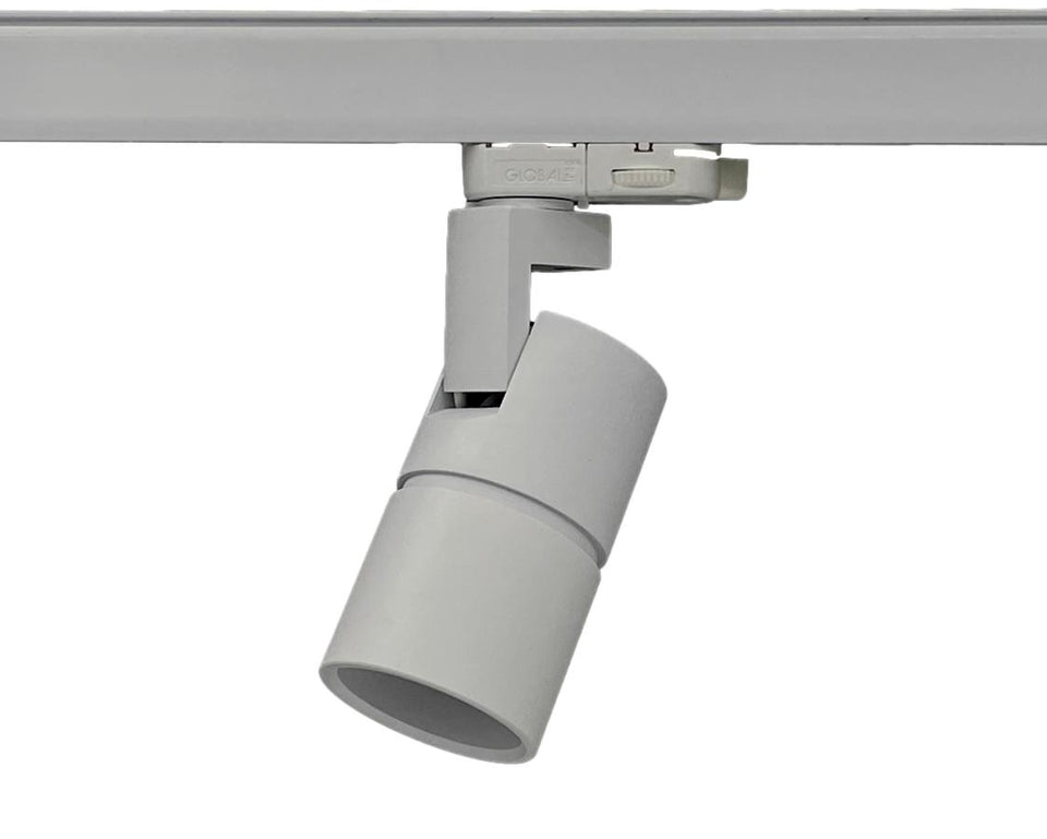TUBY GU10 railspot grijs voor 3-fase rail