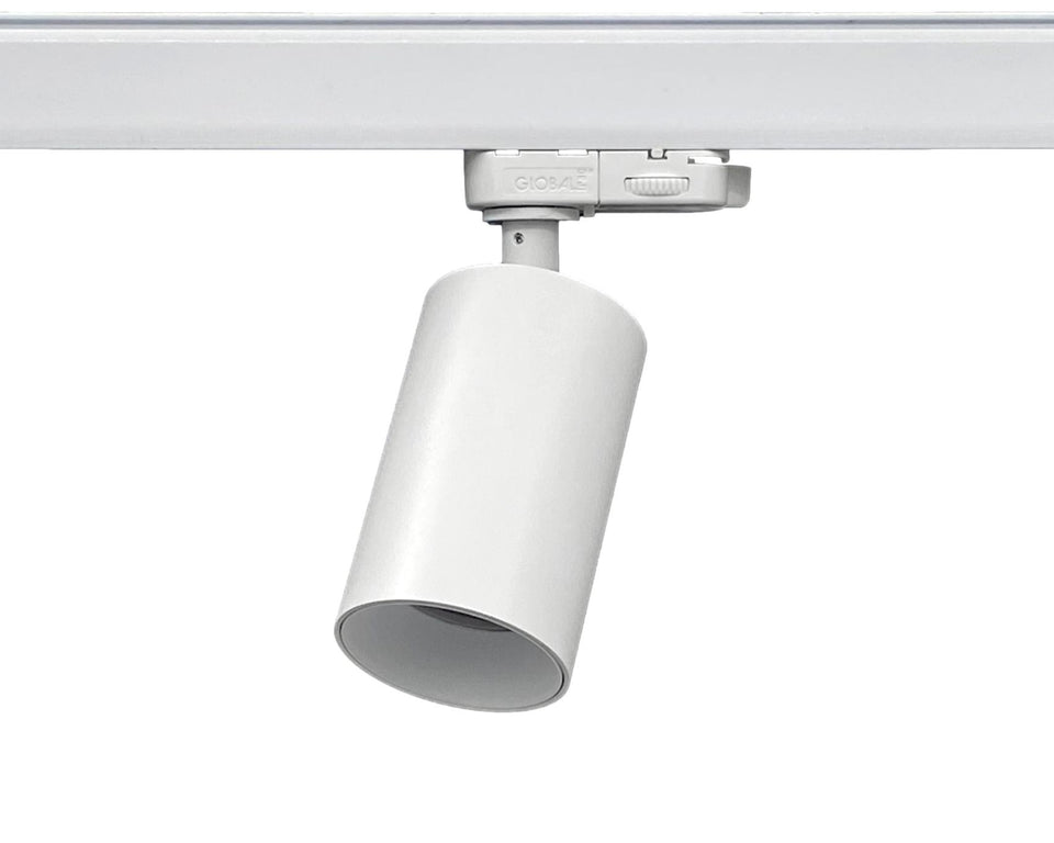 HELIOS GU10 railspot wit voor 3-fase rail