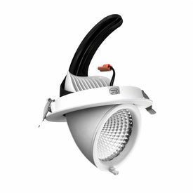 LED downlighter 35W banaanspot 3000K 24 graden - wit