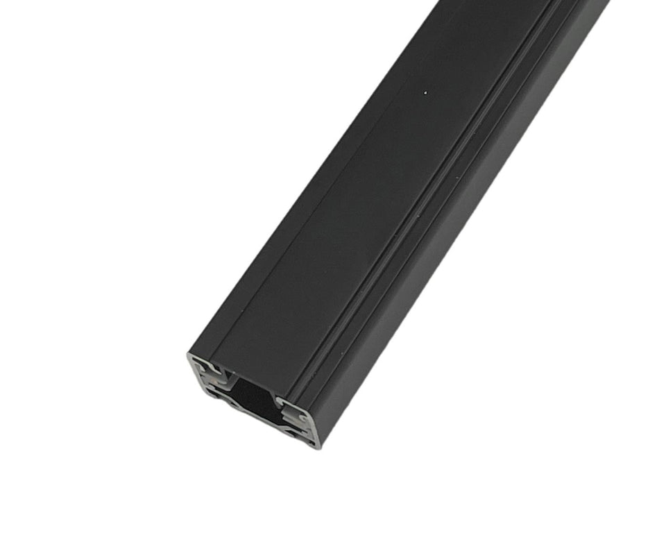 afdekstrip railverlichting zwart