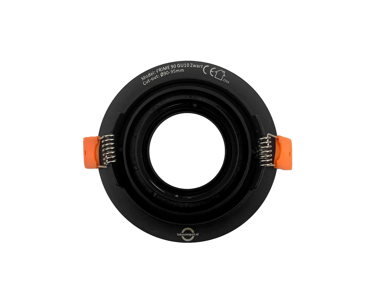 Inbouwspot - PRIME GU10 zwart