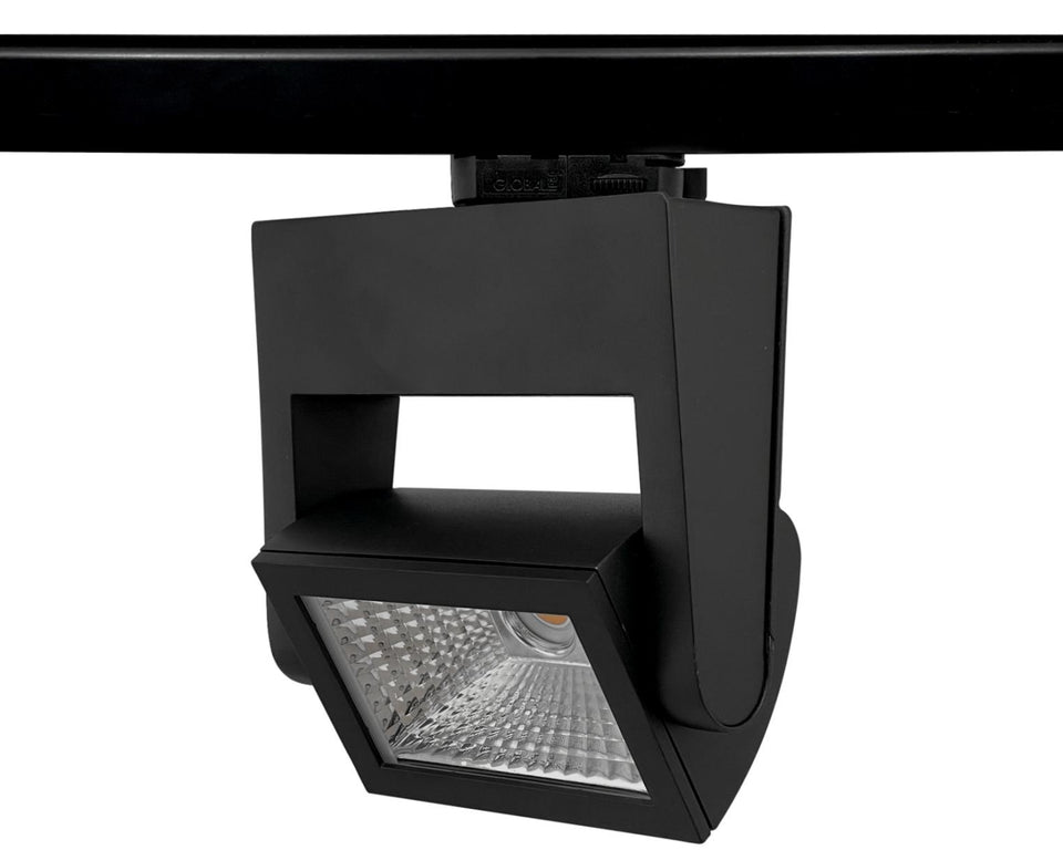 3F Railspot zwart -  NANNA S - 3000K 3150Lm 90°x60°