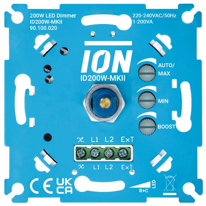 LED Dimmer Inbouw | 0.3-200 Watt | ION INDUSTRIES