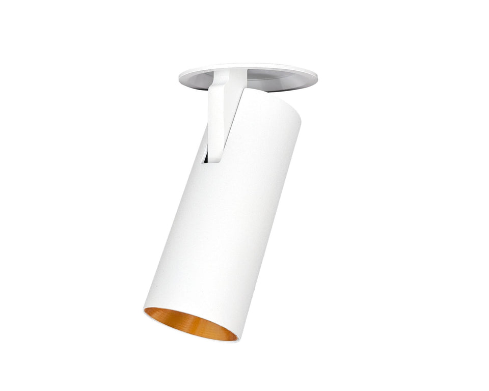 Inbouwspot - SLIMM-50 wit/goud
