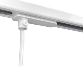1fase rail wit - hanglamp adapter mini