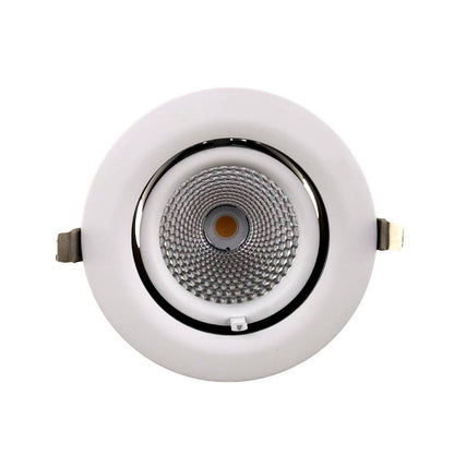 LED downlighter 35W banaanspot 3000K 24 graden - wit