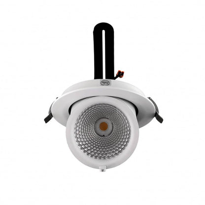 LED downlighter 35W banaanspot 3000K 24 graden - wit