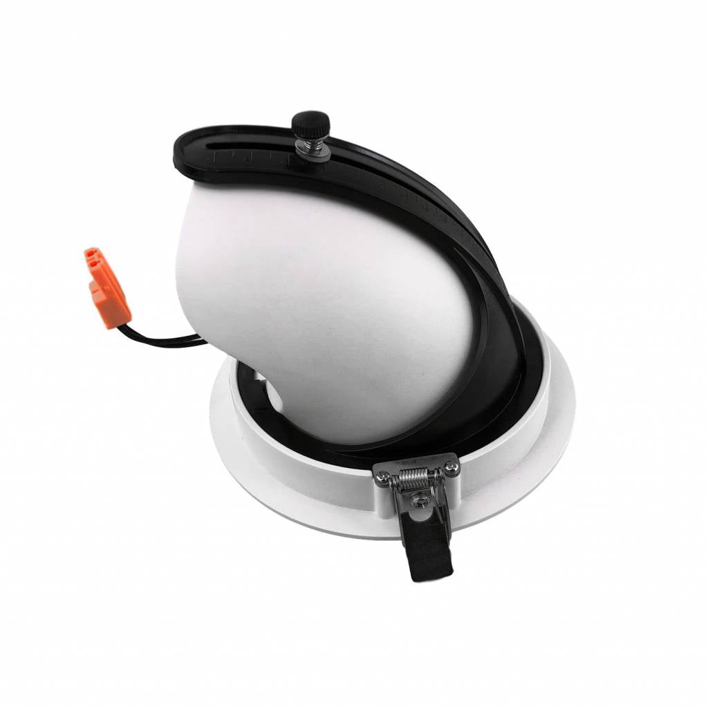 LED downlighter 35W banaanspot 3000K 24 graden - wit