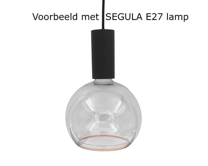 1F zwart - Fitting LUXON E27