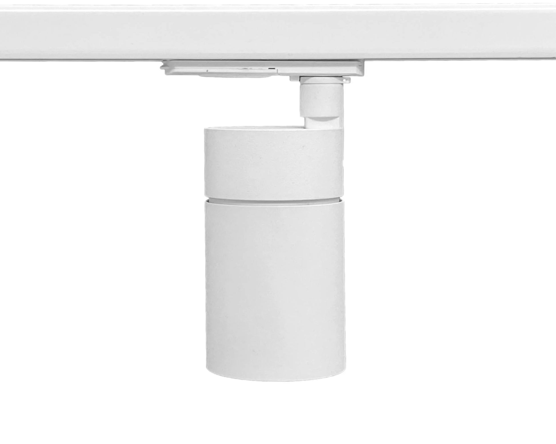 Railverlichting set in het wit met compacte railspots