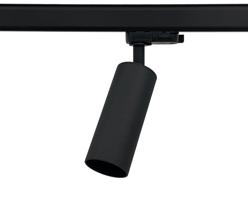MODERN XL GU10 railspot zwart voor 3-fase rail