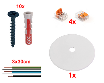 3-fase rail montage accessoires