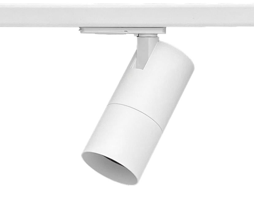 minimalistische 1-fase railverlichting wit