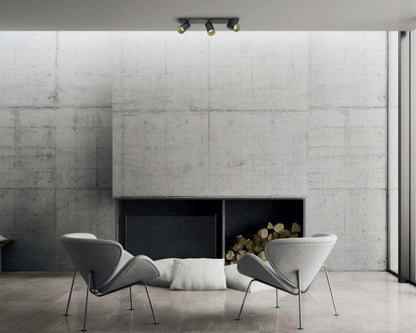 Opbouwspot HELIOS drievoudig GU10 - Wit