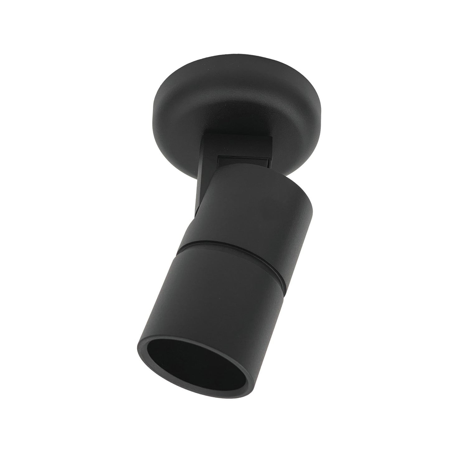 Zwarte opbouwspot GU10 enkelvoudig