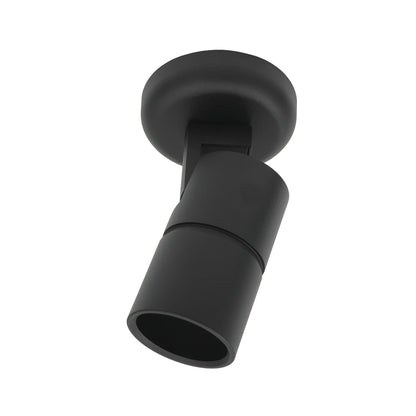 Zwarte opbouwspot GU10 enkelvoudig