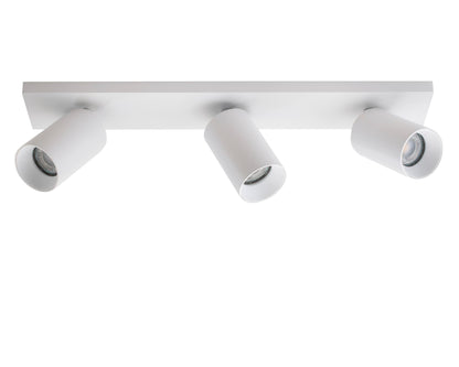 Opbouwspot HELIOS drievoudig GU10 - Wit
