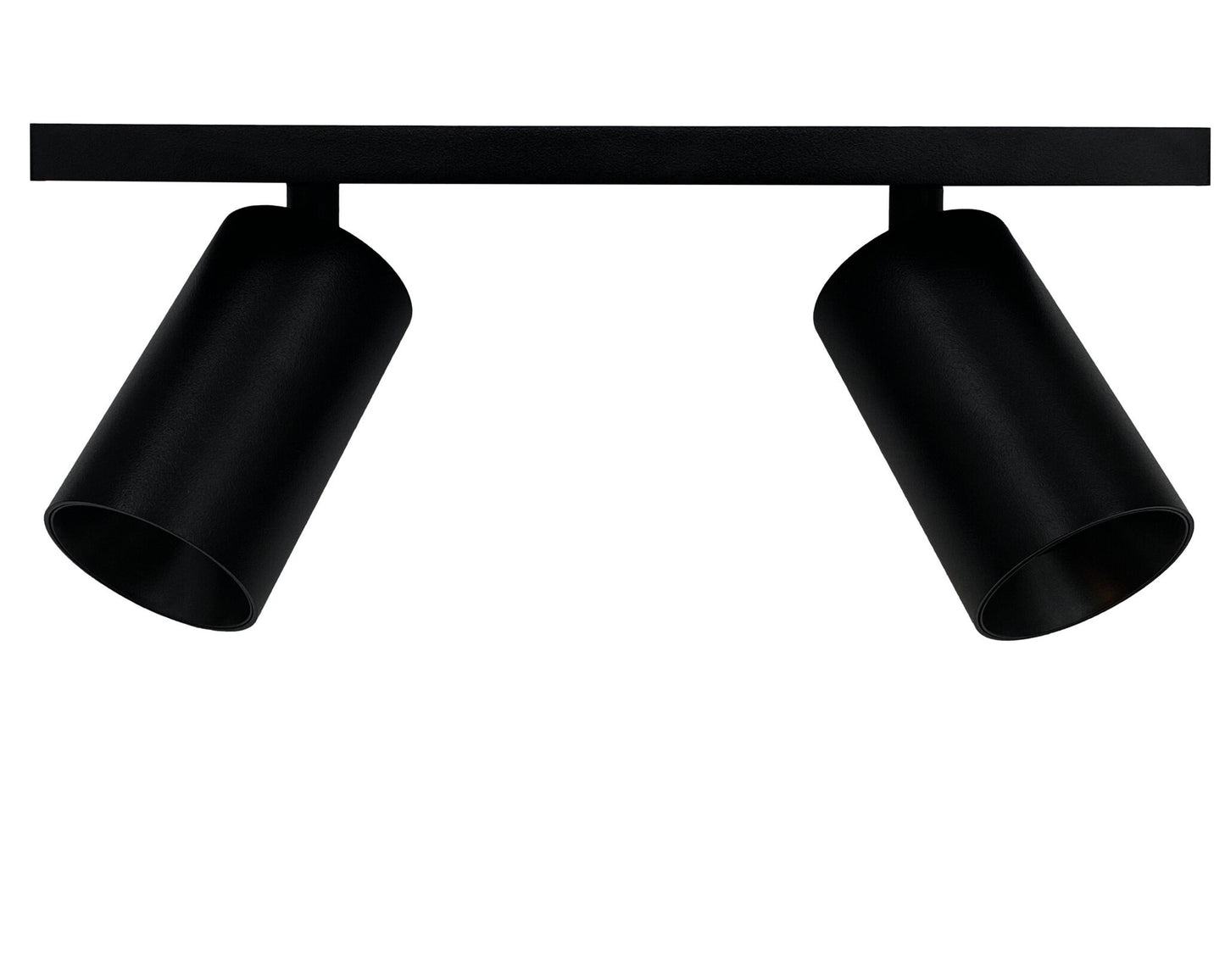 Opbouwspot HELIOS dubbel GU10 - zwart