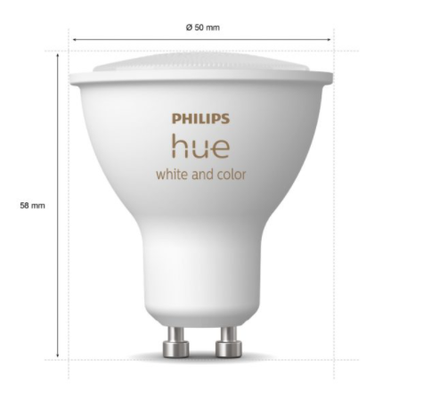 Philips HUE White and Color GU10 duo verpakking (2-pack)