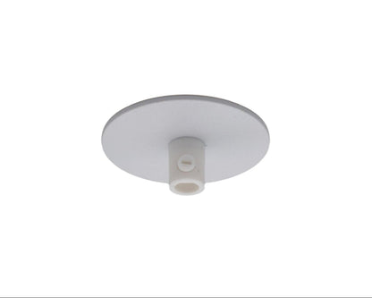 Inbouw plafondkap voor hanglamp wit