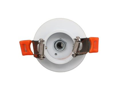 Inbouw plafondkap voor hanglamp wit