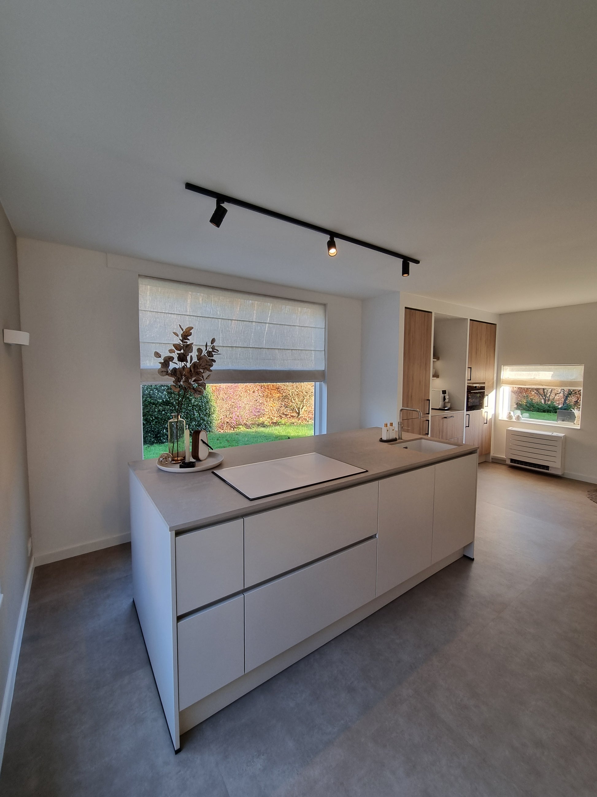 railspot verlichting voor boven een kookeiland