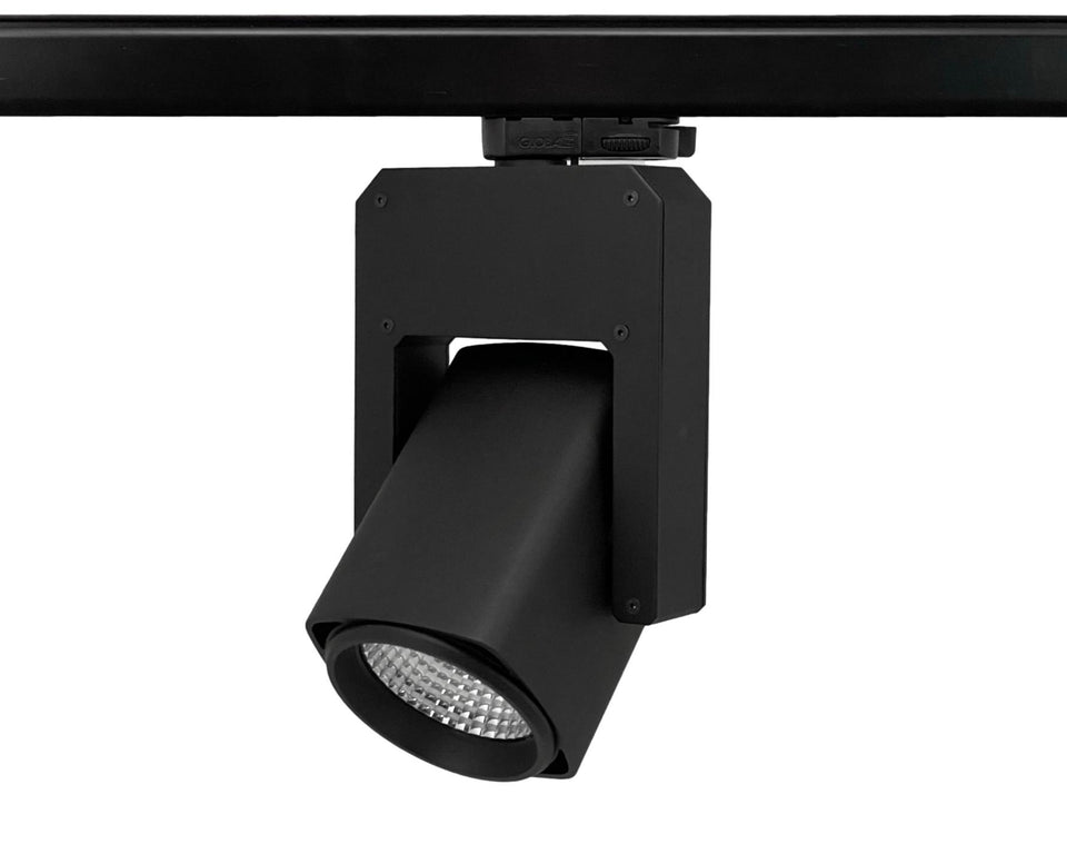 Railspot CUBE 30W 4000K DIM - zwart