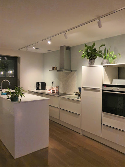 Hoogwaardige witte 1-fase railverlichting voor keukenverlichting