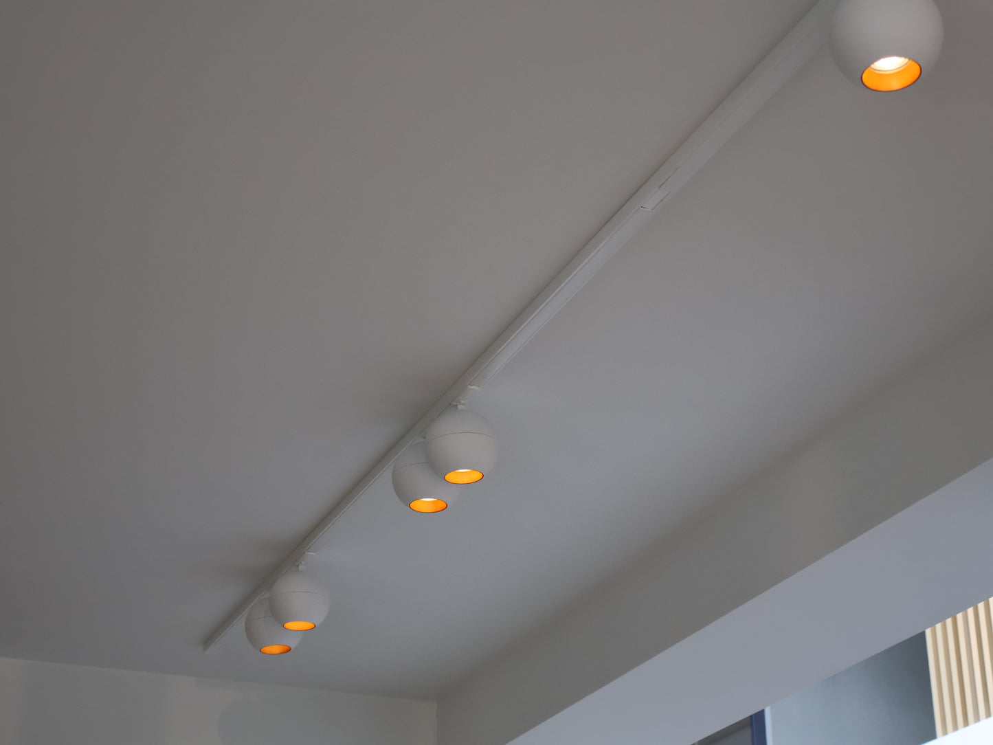 Ronde 1-fase railspots voor Hue verlichting