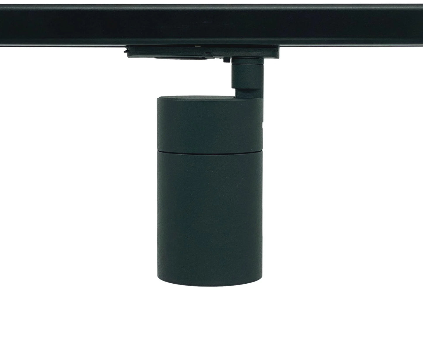 complete set railverlichting Nordic Aluminium met zwarte GU10 railspots