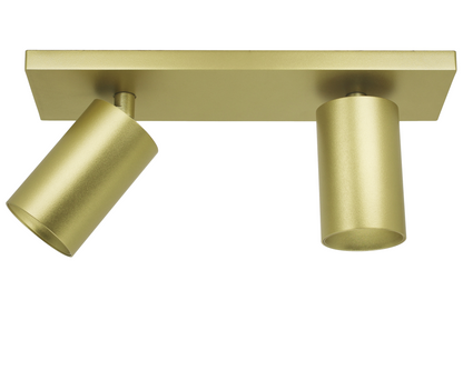 opbouwspot verlichting in de kleur goud