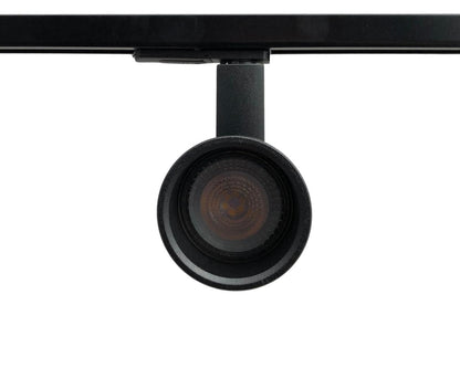Aluminium richtbare 1-fase railspot voor zwarte railverlichting