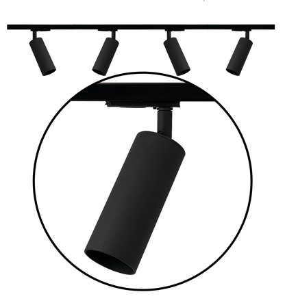 complete set railverlichting met aantal spots naar keuze