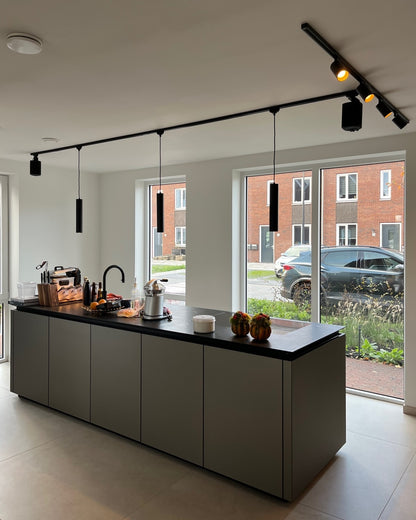 1fase rail zwart - beugel SONOS ONE