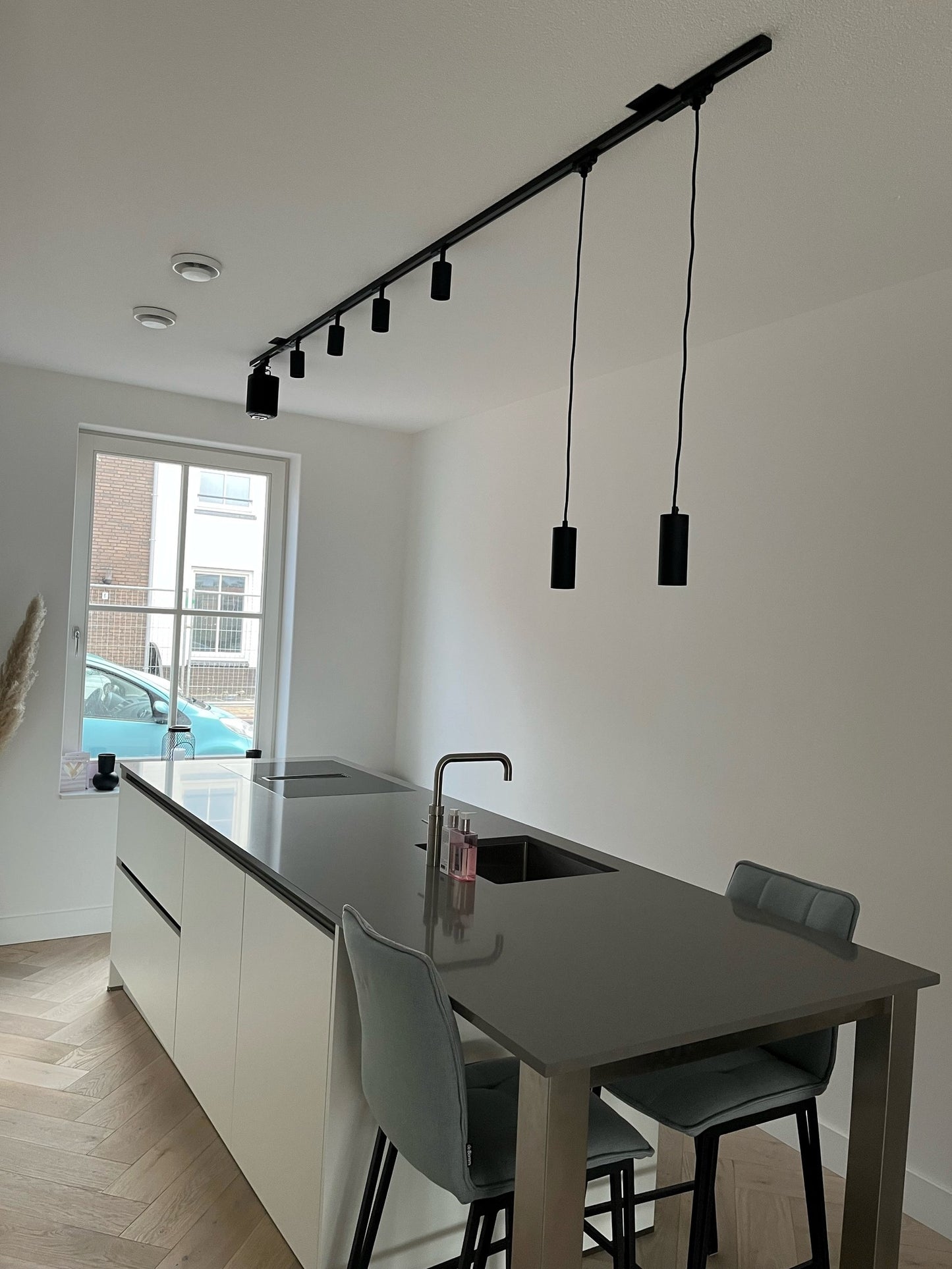 1fase rail zwart - beugel SONOS ONE