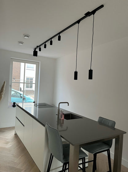 1fase rail zwart - beugel SONOS ONE