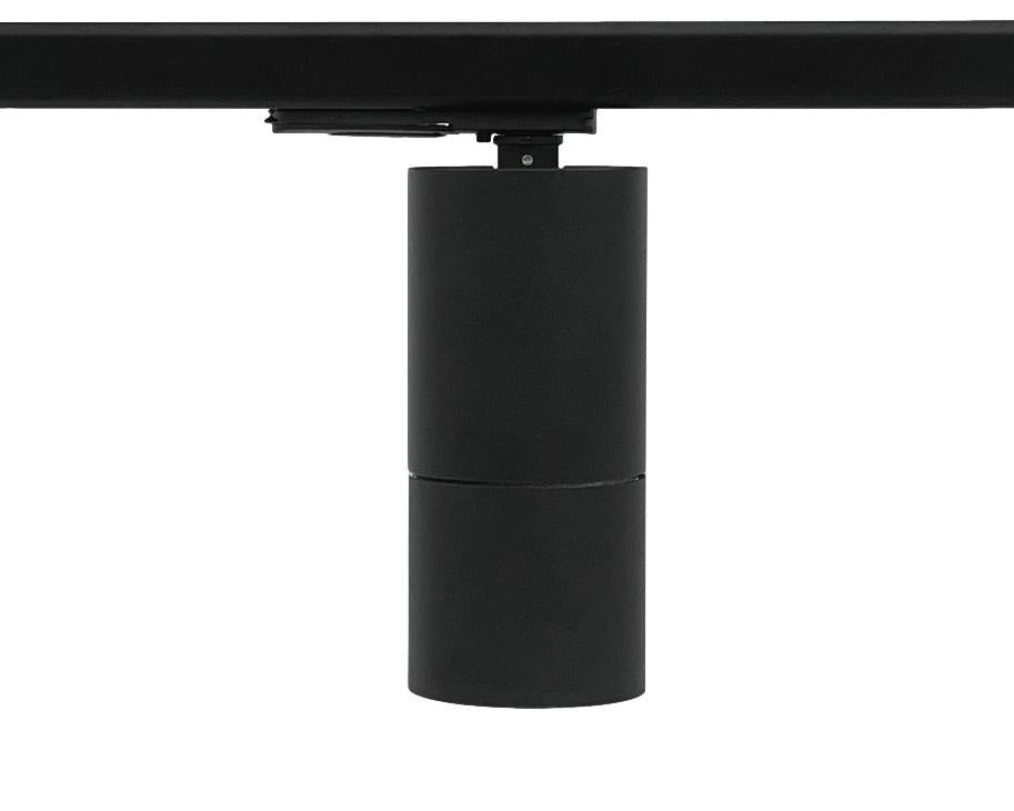 zwarte 1-fase railspots voor lichtrail 